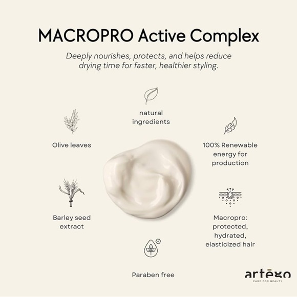 NEW🆕Artègo TOUCH Straight Rules Anti-Frizz Cream🤎3.4 oz. Leave-In Styling Cream - Picture 10 of 12